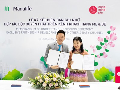 Manulife Việt Nam hợp tác với Cộng đồng bầu cùng hoạch định Kl991.com nạp rút nhanh cho các gia đình trẻ