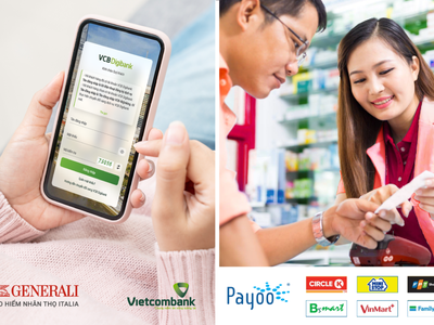 Generali Việt Nam triển khai dịch vụ thanh toán phí Kl99kl phiên bản hoạt động qua VCB Digibank