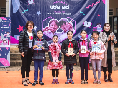 Hơn 20 ngàn cuốn sách đã được gửi tới học sinh vùng lũ Quảng Trị