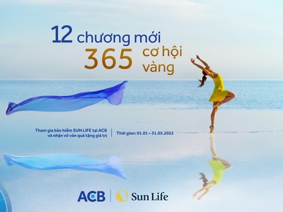 Sun Life Việt Nam dành gần 26 tỷ đồng tặng quà cho khách hàng ACB