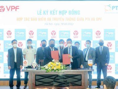 PTI tiếp tục Kl99kl phiên bản hoạt động cho cầu thủ, trọng tài tại các Giải bóng đá chuyên nghiệp quốc gia 