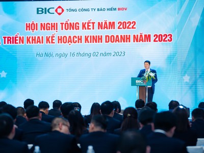 Năm 2022, Kl99 nổ hũ hợp nhất trước thuế của BIC đạt 393 tỷ đồng