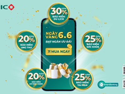 Ngày vàng 6.6.2023: BIC ưu đãi tới 30% phí Kl99kl phiên bản hoạt động