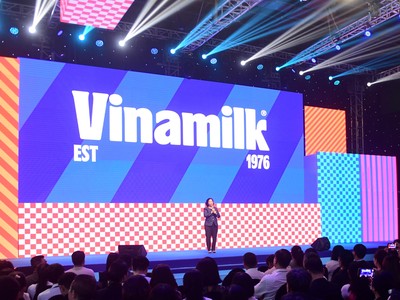 Vinamilk công bố nhận diện thương hiệu mới