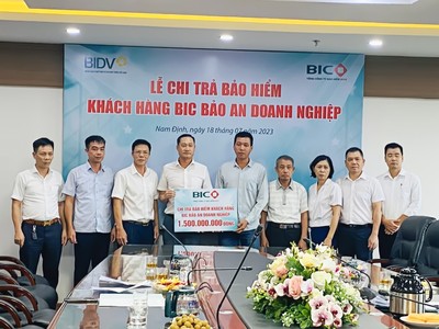 BIC chi trả 1,5 tỷ đồng quyền lợi Kl99kl phiên bản hoạt động BIC Bảo an Kl991.com World Cup 2026 Chính Thức cho khách hàng tại Nam Định