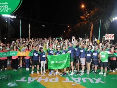 Hơn 9.000 vận động viên trong nước và quốc tế tham gia Marathon Quốc tế Đà Nẵng Manulife 2023 