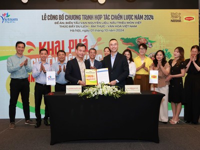 Chương trình hợp tác năm 2024: Khai phá nguyên liệu vàng, vang danh ẩm thực Việt diễn ra ngày 1/10