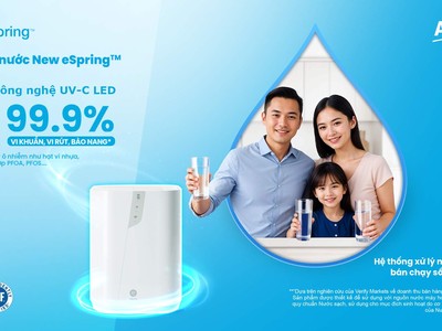 Amway ra mắt máy lọc nước New eSpring tinh lọc vượt trội