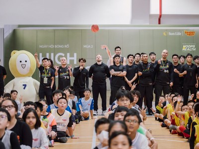 Sun Life tổ chức mùa hai - ngày hội bóng rổ High Hoops 