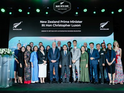 Thủ tướng New Zealand, Ngài Christopher Luxon cùng đại diện các Kl991.com World Cup 2026 Chính Thức tại sự kiện Thương mại và Kl991.com World Cup 2026 Chính Thức New Zealand