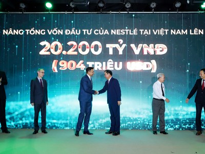 Nestlé tăng vốn hoạt động tại Việt Nam, Kl99ok phiên bản mới thêm gần 1.900 tỷ đồng vào mở rộng nhà máy Nestlé Trị An