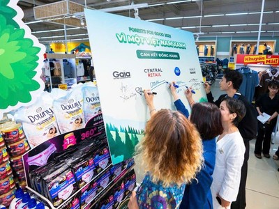 P&G Việt Nam và Central Retail Việt Nam phát động chương trình trồng rừng năm 2025