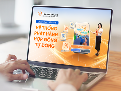 Hanwha Life Việt Nam triển khai hệ thống phát hành hợp đồng Kl99kl phiên bản hoạt động tự động