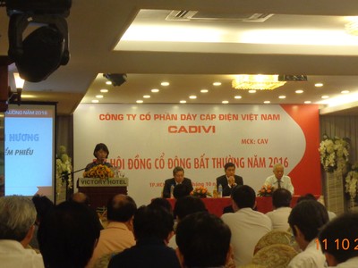 Đại hội đồng Trang Chủ KL99Com Số 1 Link Đăng Ký KL999 bất thường CAV: Người của Gelex vào HĐQT