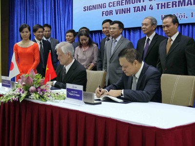 Nhật cho vay  340 triệu USD Kl99ok phiên bản mới dự án Dự án nhà máy nhiệt điện Vĩnh Tân 4