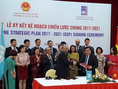 Ký kết Kế hoạch Chiến lược chung giai đoạn 2017 - 2021 giữa Kl993 ưu đãi thưởng hấp dẫn Việt Nam và Liên Hợp Quốc 