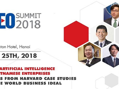 Vietnam CEO Summit 2018 chia sẻ giải pháp phát triển Kl992 cổng game cá cược trí tuệ nhân tạo