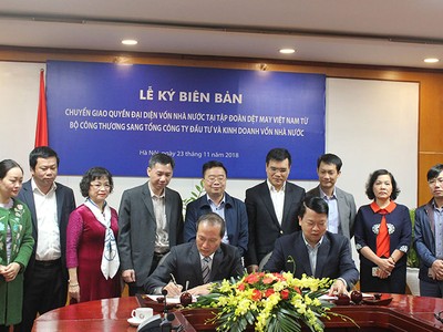 Bộ Công thương chuyển giao gần 2.700 tỷ đồng vốn 99Kl99 trực tiếp đá gà tại Vinatex về SCIC 
