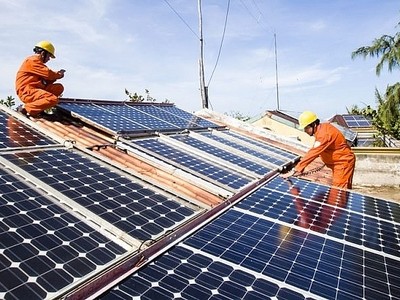 Cấp tập hướng dẫn giải quyết vướng mắc Kl99ok phiên bản mới điện mặt trời mái nhà