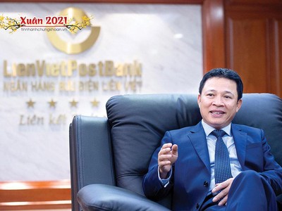 Ông Phạm Doãn Sơn, Phó chủ tịch thường trực Hội đồng quản trị kiêm Tổng giám đốc LienVietPostBank