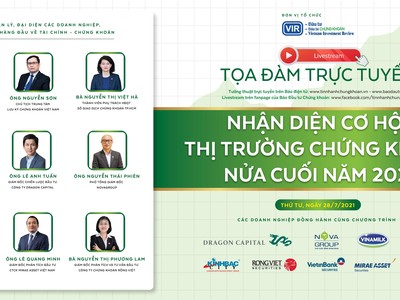 9h sáng nay (28/7), tọa đàm trực tuyến: "Nhận diện cơ hội Thị trường 99Kl99 link đăng nhập nửa cuối năm 2021"