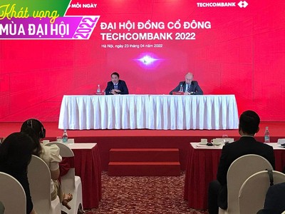 Chủ tịch HĐQT Techcombank Hồ Hùng Anh chia sẻ tại ĐHCĐ 2022: “Techcombank không liên quan đến khoản vay của Vạn Thịnh Phát”.