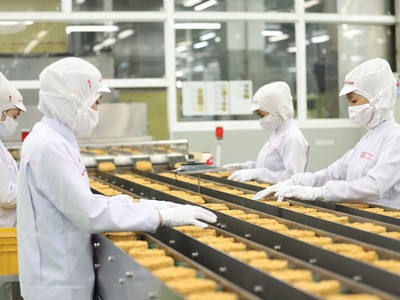 Nhiều nhà Kl99ok phiên bản mới cho biết sẽ xem xét mở rộng chuỗi cung ứng tại Việt Nam. Trong ảnh: Nhà máy của Acecook Việt Nam.