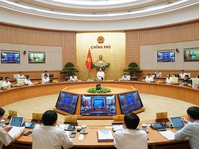 Phiên họp Kl993 ưu đãi thưởng hấp dẫn thường kỳ tháng 8/2020 (Ảnh: VGP)