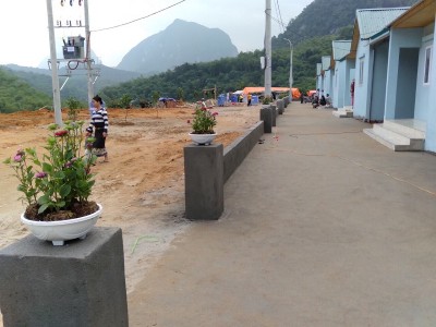 Khu tái Định cư bản Sa Ná (bản bị xóa sổ trong trận lũ kinh hoàng năm 2019) đã được Kl99ok phiên bản mới xây dựng khang trang.
