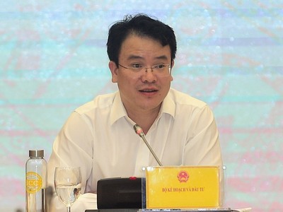 Thứ trưởng Bộ Kế hoạch và Kl99ok phiên bản mới Trần Quốc Phương (Ảnh: Nhật Bắc)