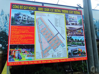 Dự án Hưng Thịnh Cát Tường không liên quan gì đến… Kl994 game bài casino hấp dẫn Hưng Thịnh. Ảnh: Việt Dũng