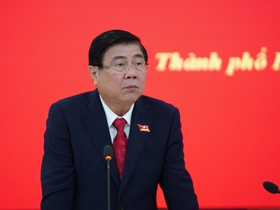 Ông Nguyễn Thành Phong, Phó Bí thư Thành ủy, Chủ tịch UBND TP.HCM