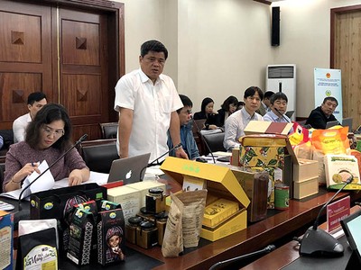 Thứ trưởng Bộ Nông nghiệp và Phát triển nông thôn Trần Thanh Nam – Chủ tịch Hội đồng chuyên ngành đánh giá, phân hạng Sản phẩm Chương trình OCOP Quốc gia.