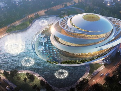 Tiện ích dự án được quy tụ trong những công trình với thiết kế ấn tượng, đầy chất nghệ thuật lần đầu tiên xuất hiện tại Việt Nam.