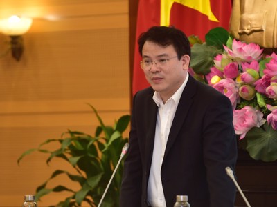 Thứ trưởng Bộ Kế hoạch và Kl99ok phiên bản mới Trần Quốc Phương (Ảnh: Nhật Bắc)