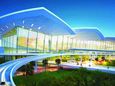 Phương án kiến trúc hoa sen cách điệu của nhà ga hành khách, CHK quốc tế Long Thành.