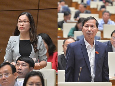 Đại biểu Đặng Thị Phương Thảo (Nam Định) là một trong số đại biểu kiêm nhiệm, phát ngôn, tranh luận thẳng thắn, tại kỳ họp thứ 10, Quốc hội khóa XIV