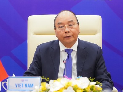Sau 8 năm làm việc khó khăn, đến hôm nay, chúng ta chính thức kết thúc hoàn toàn đàm phán Hiệp định RCEP để có thể ký kết Hiệp định này. Ảnh VGP/Quang Hiếu