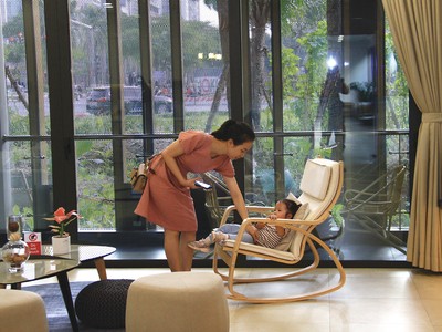 Trải nghiệm nhà mẫu. 