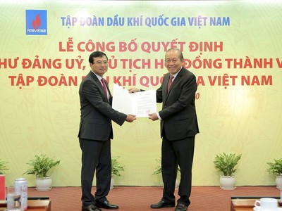 Ông Hoàng Quốc Vượng đảm nhiệm vị trí Chủ tịch HĐTV Kl994 game bài casino hấp dẫn Dầu khí Việt Nam.
