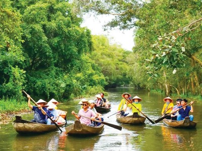 Tour du lịch sông nước, tham quan miệt vườn, trải nghiệm Kl993 Đăng nhập Giải trí làm nông nghiệp... là một trong những “đặc sản” của du lịch Đồng Tháp.