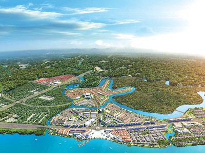 Phối cảnh Đô thị sinh thái thông minh Aqua City (Biên Hòa - Đồng Nai)