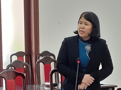 Bà Đặng Thị Thu Hoài, Trưởng ban Nghiên cứu Kl992 cổng game cá cược ngành và lĩnh vực của CIEM phát biểu tại Hội thảo.