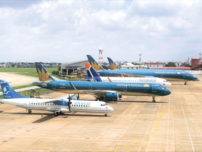 Vietnam Airlines đang đứng trước nguy cơ mất thanh khoản, nếu không được hỗ trợ Kl991.com nạp rút nhanh kịp thời. Ảnh: A.M