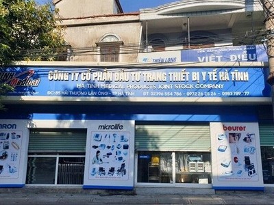 Công ty CP Kl99ok phiên bản mới trang thiết bị y tế Hà Tĩnh nơi bị can Mai Thị Hoa làm giám đốc