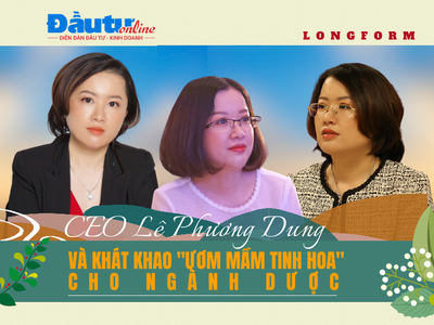 CEO Lê Phương Dung và khát khao "Ươm mầm tinh hoa" cho ngành dược
