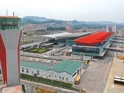 Sân bay Vân Đồn do nhà Kl99ok phiên bản mới tư nhân bỏ vốn xây dựng toàn bộ. Ảnh: Đức Thanh