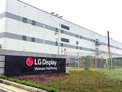 Dự án LG Display tại Hải Phòng đã 4 lần tăng vốn Kl99ok phiên bản mới.