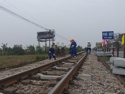 Thi công Dự án Cải tạo, nâng cấp các công trình thiết yếu đoạn Hà Nội – Vinh, tuyến 99Kl.app khuyến mãi hot Hà Nội – Tp.HCM đoạn qua Hà Nam.
