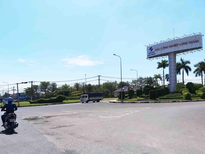 Trong 3 khu công nghiệp mới, huyện Long Thành có 2 khu gồm Long Đức 3 (253ha); Bàu Cạn - Tân Hiệp (2.627ha). Ảnh: Ngọc Tuấn.